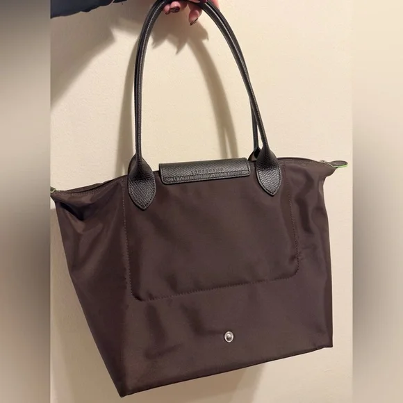 Longchamp Le Pliage Mocha Tote - Picture 2 of 8
